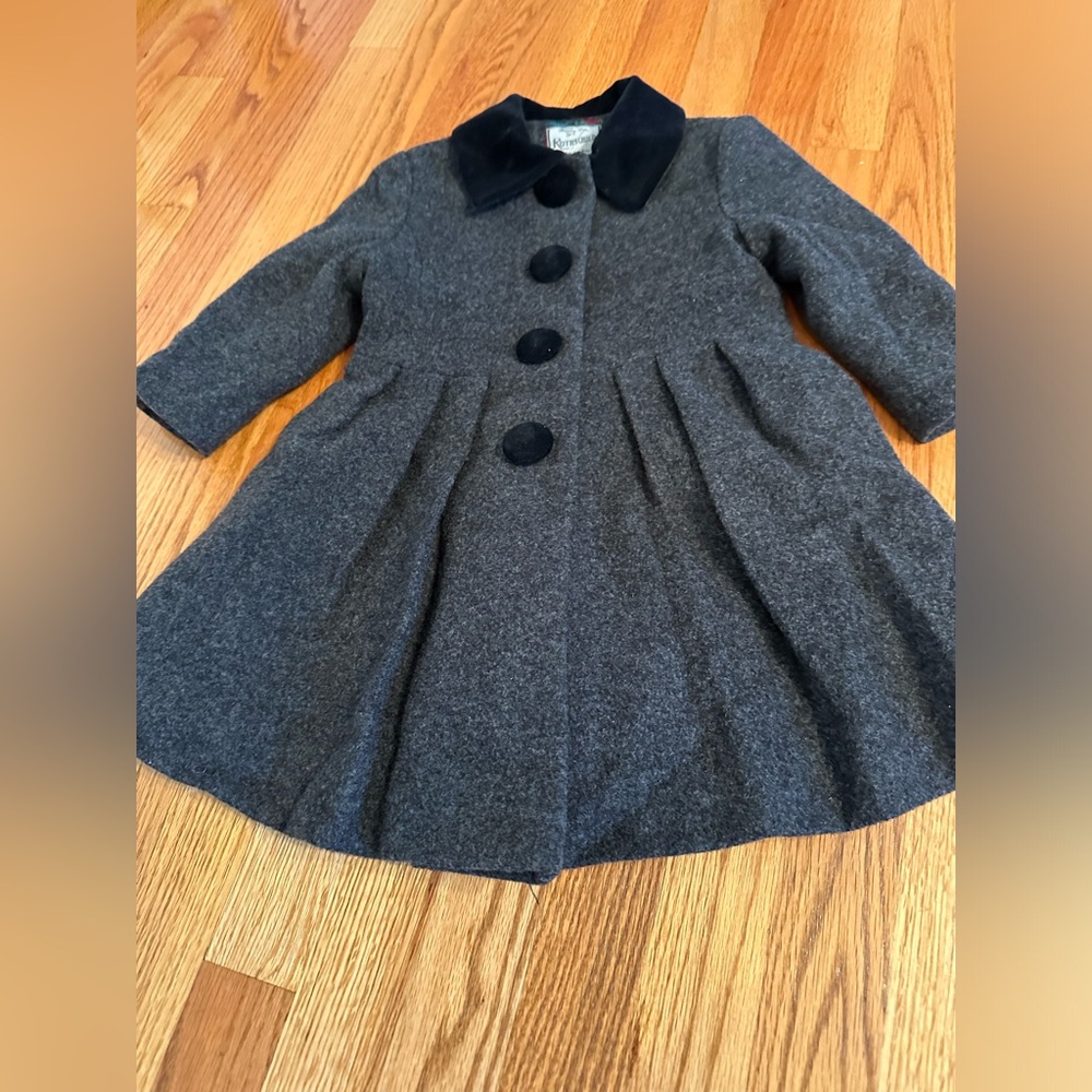Rothschild wool princess toddler coat size 2